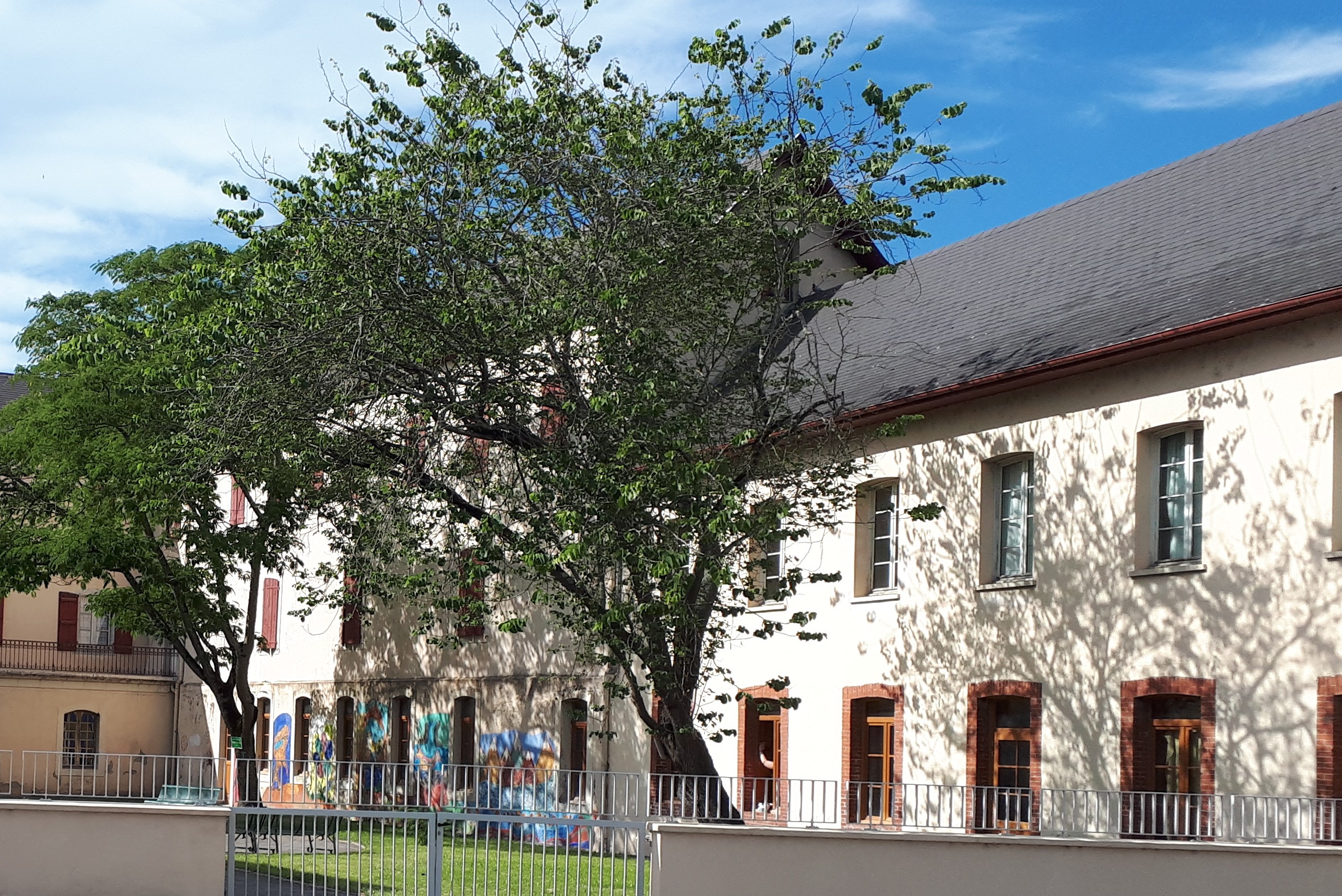 cour lycée Saint-François