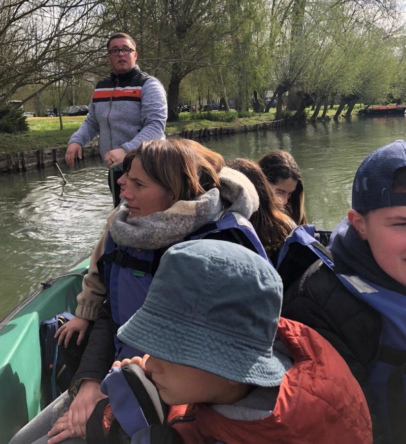 Barque dans le marais Poitevin